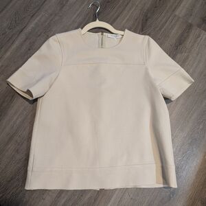 Gerard Darel Beige Short Sleeve Top
